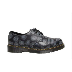 Dr. Martens 1461 Distorted Leopard Print Oxford Shoes